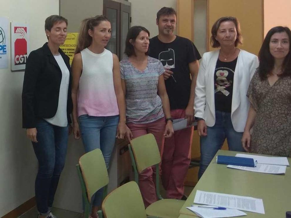 Preocupación por la situación laboral docente y los problemas de espacio en centros de Huesca