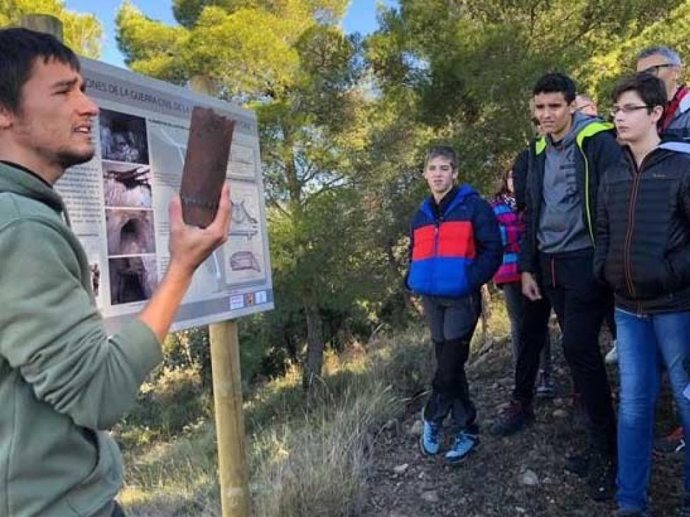 Fonz inicia el sábado 28 sus visitas guiadas a la posición defensiva en la Línea del Cinca de la Guerra Civil