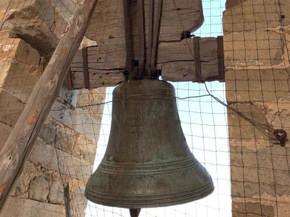 La campana de Jánovas volverá a tañer en su iglesia 50 años después