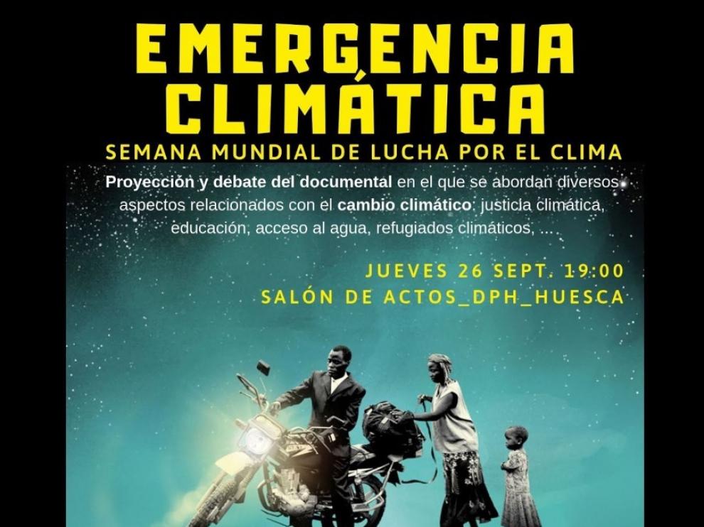CGT Huesca se moviliza ante la emergencia climática