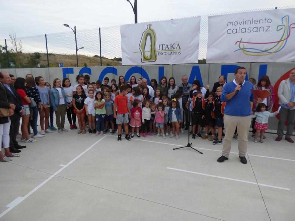 Los Escolapios de Barbastro estrenan instalaciones deportivas