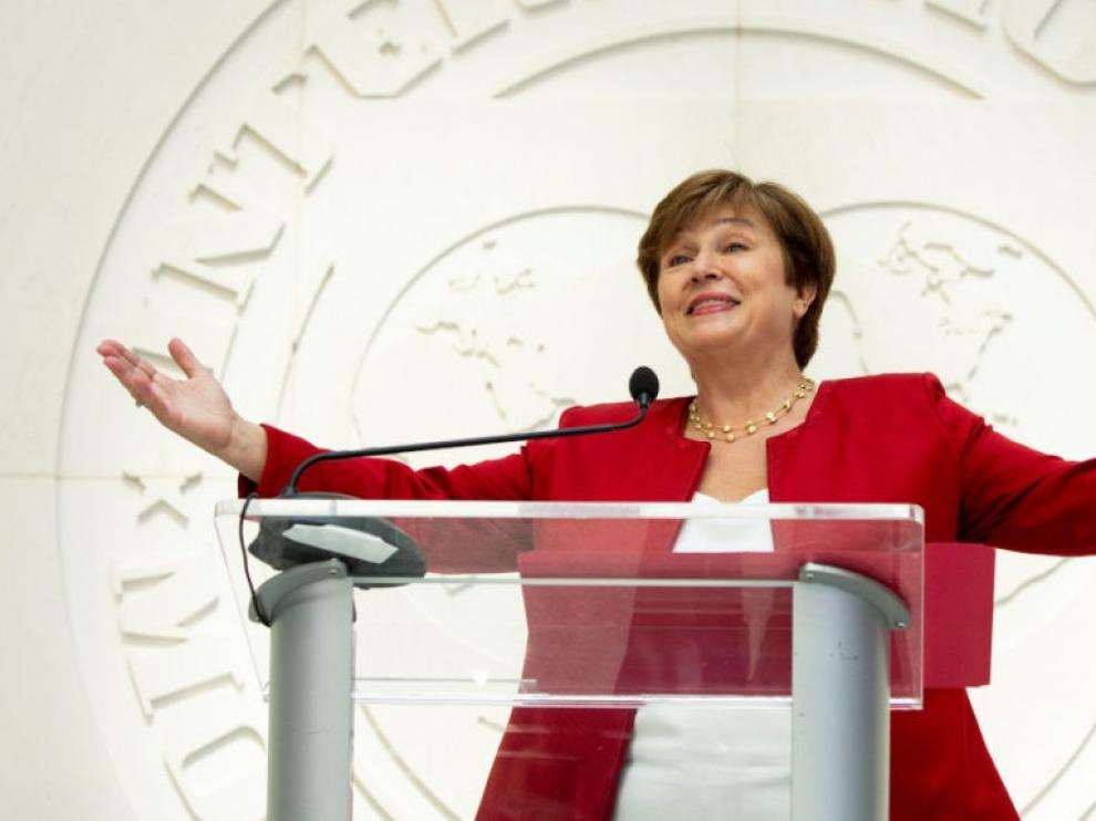 La búlgara Kristalina Georgieva, la nueva directora gerente del FMI