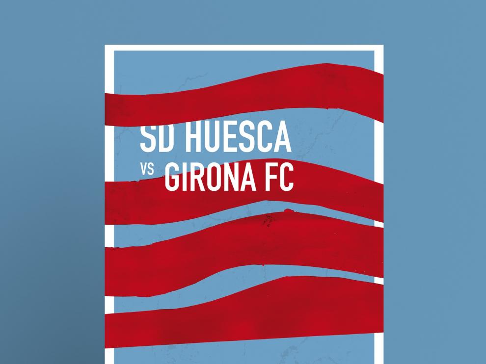 Unos artistas muy capaces homenajean al Girona en su visita al Huesca