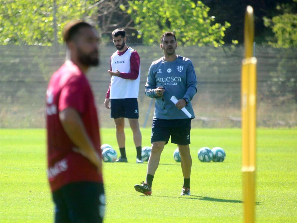 Míchel: "Veo al equipo muy enchufado"