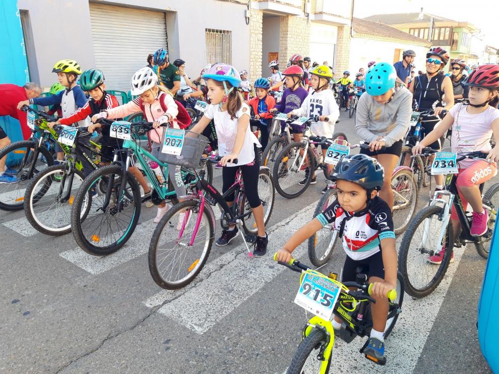 La BTT de Aspanoa bate su récord, con casi 900 ciclistas pedaleando contra el cáncer infantil