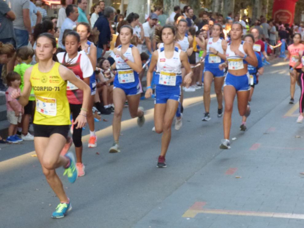 Gil y Saura gana la XVI Milla Escolar en Barbastro
