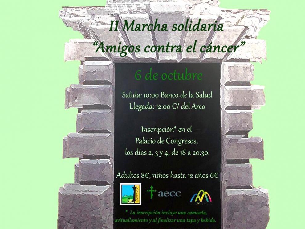 La AECC de Jaca celebra su II Marcha Solidaria este domingo