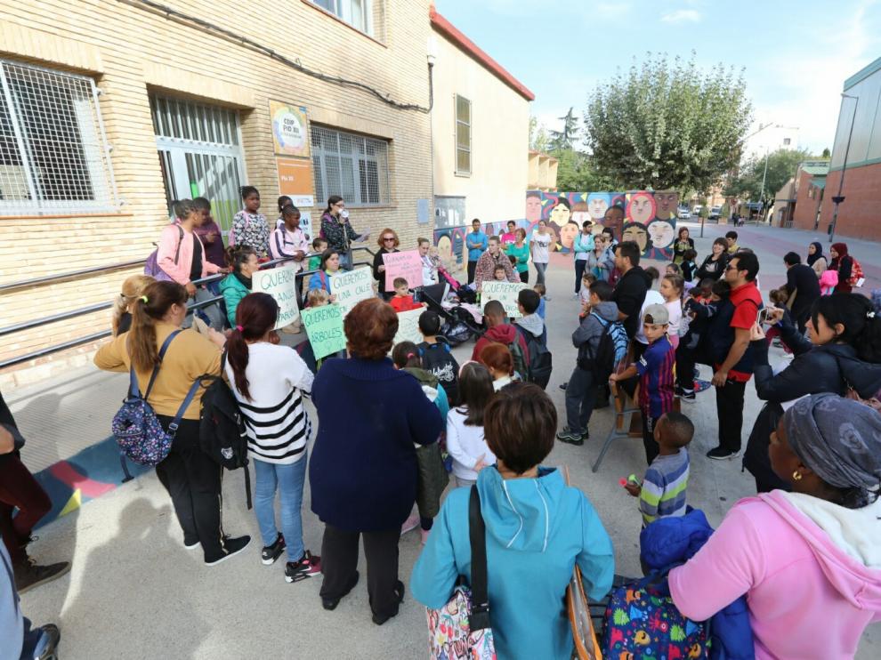 El colegio Pío XII de Huesca reclama al Consistorio varias mejoras