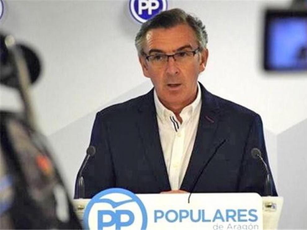 Beamonte insta al PSOE a que no pacte con independentistas