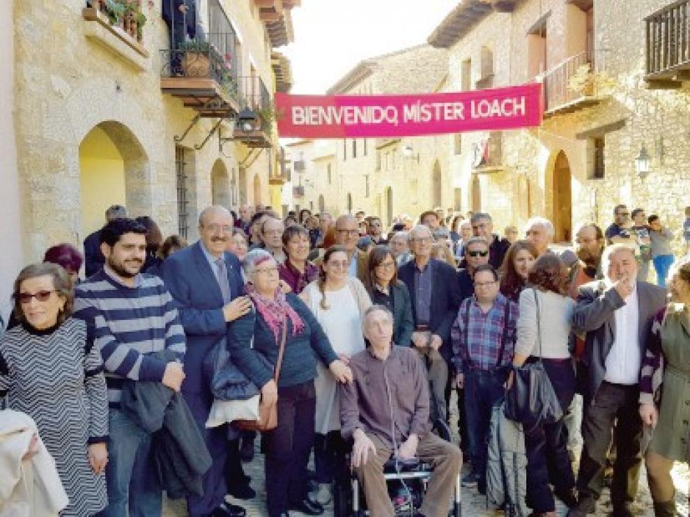 Ken Loach vuelve a Mirambel, escenario de "Tierra y libertad"