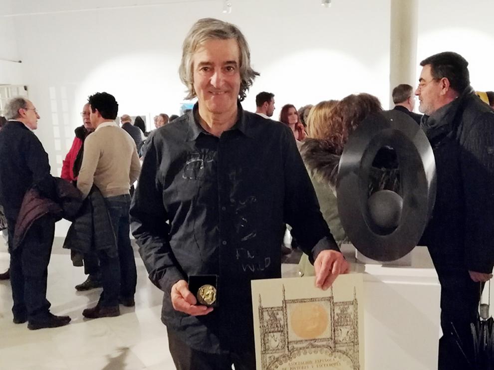 Pedro Ania, premiado en el Salón de Otoño de Madrid