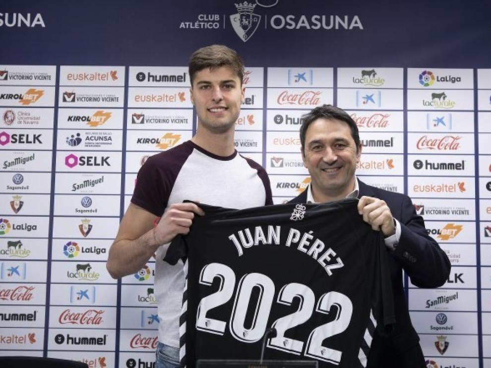 Juan Pérez: "Debutar en Primera es un sueño hecho realidad"