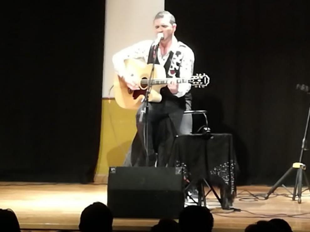 Edhu Palacho homenajea a Sabina en Biescas