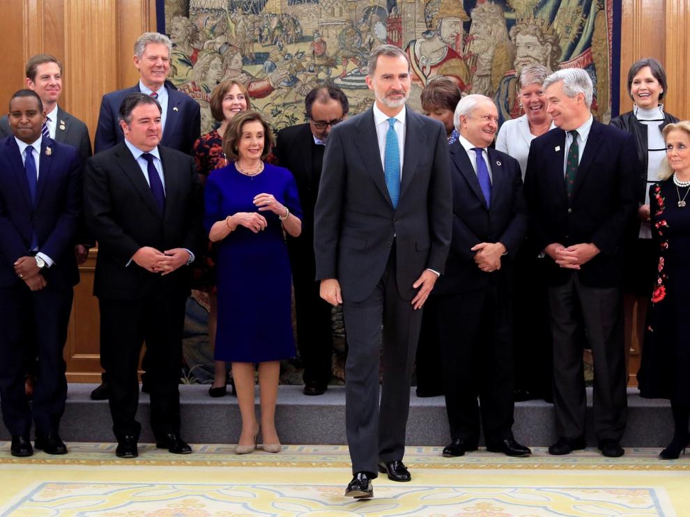 El rey Felipe VI se reúne con mandatarios extranjeros
