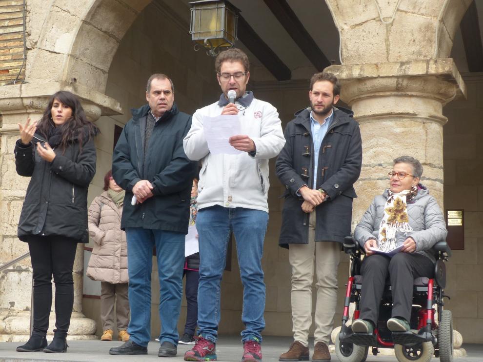Escolares de Monzón reclaman una sociedad mucho más inclusiva