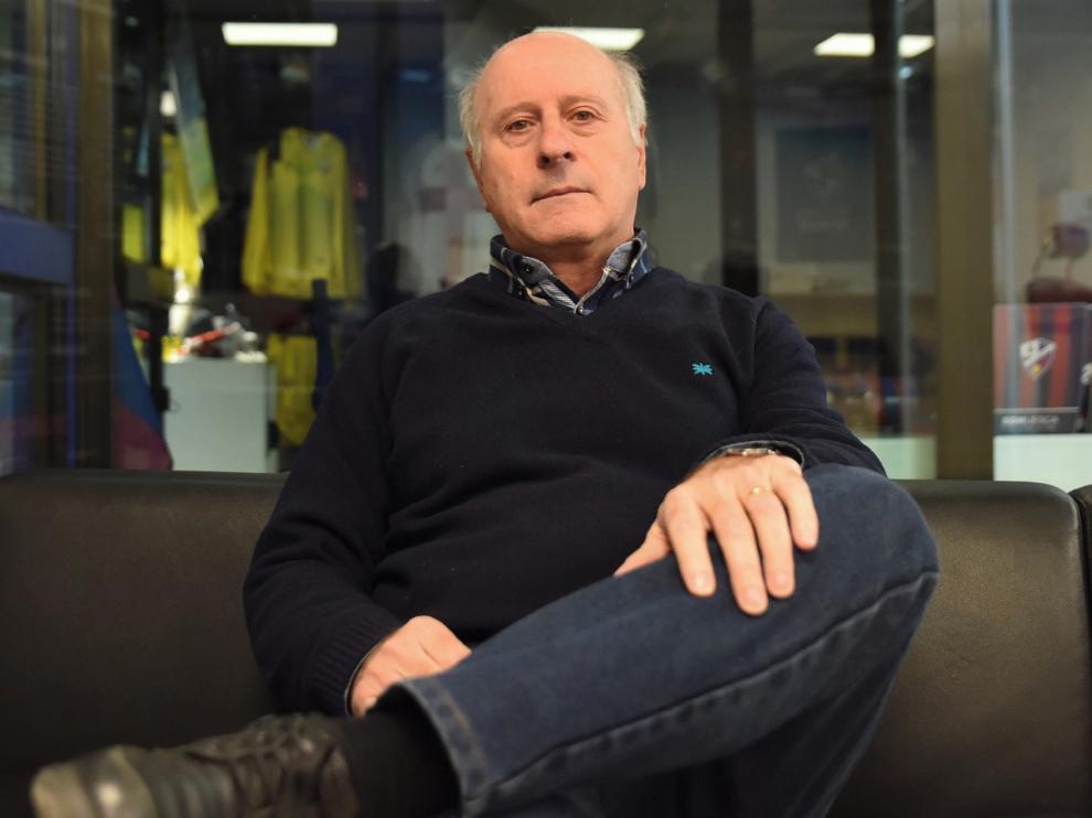Pedro Ibaibarriaga, ex jugador del Huesca: "Hay una muy buena plantilla"