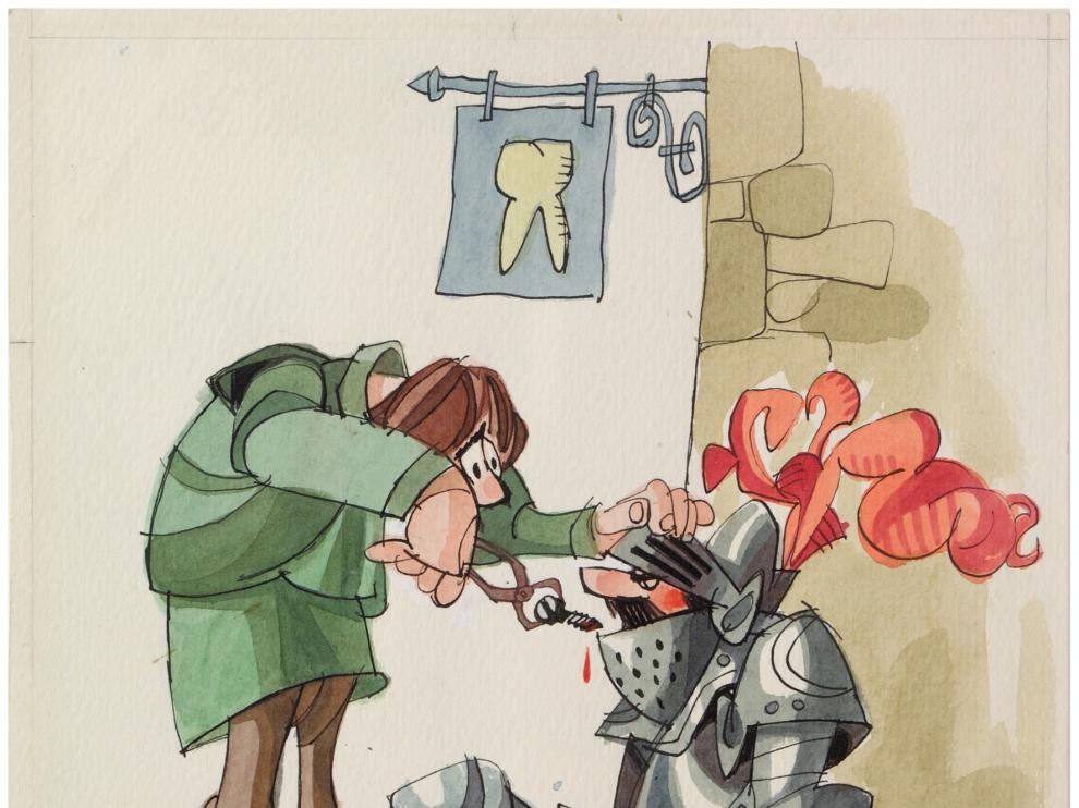 El Museo de Dibujo Julio Gavín hace un repaso por el humor gráfico español