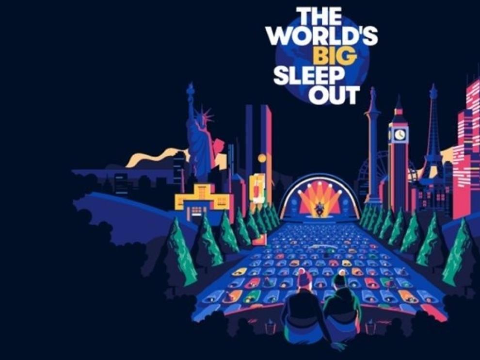 Más de 50 ciudades de todo el mundo se suman 'The World's Big Sleep Out' en apoyo a las personas sin hogar