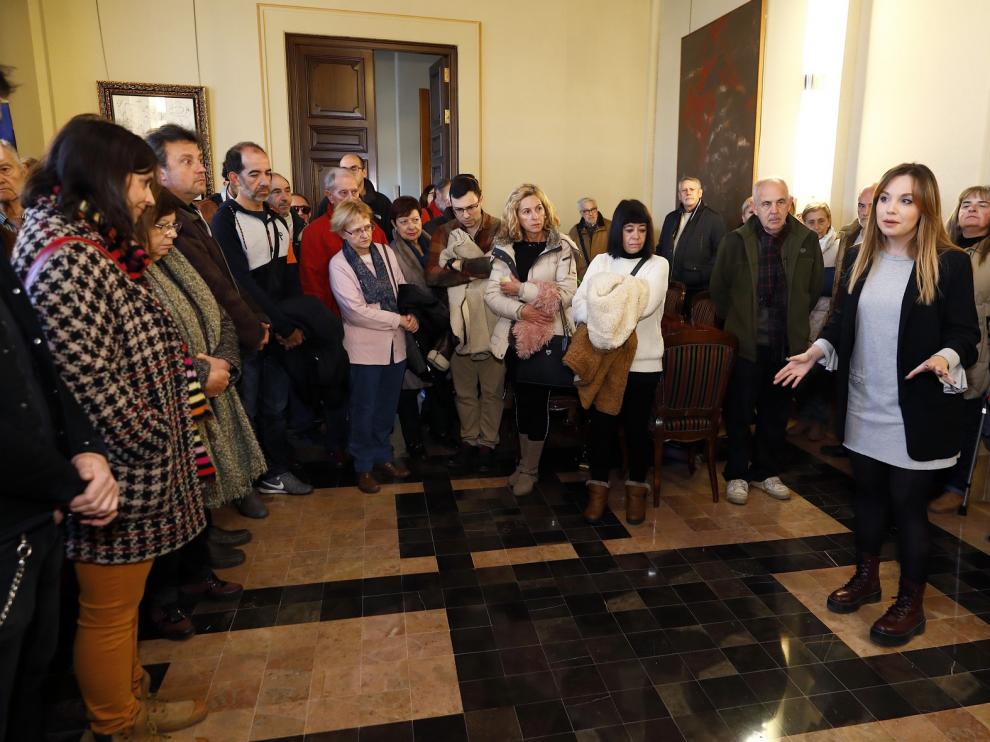 Un total de 1.680 ciudadanos han visitado el edificio Pignatelli en su jornada de puertas abiertas