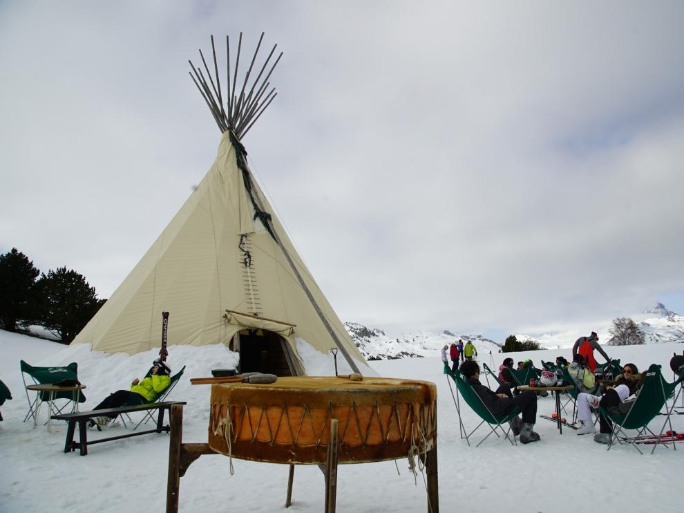 Relax en medio de la nieve en la estación de esquí de Formigal-Panticosa