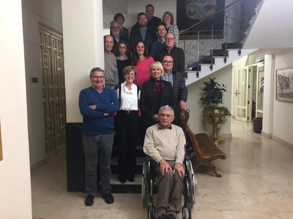 Dueñas, Gari y Sabio, tres defensores del Instituto de Estudios Altoaragoneses