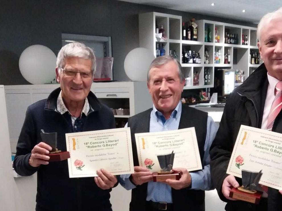 El concurso "Roberto G. Bayond" premia a Agustín Cabrera y Amado Forrolla