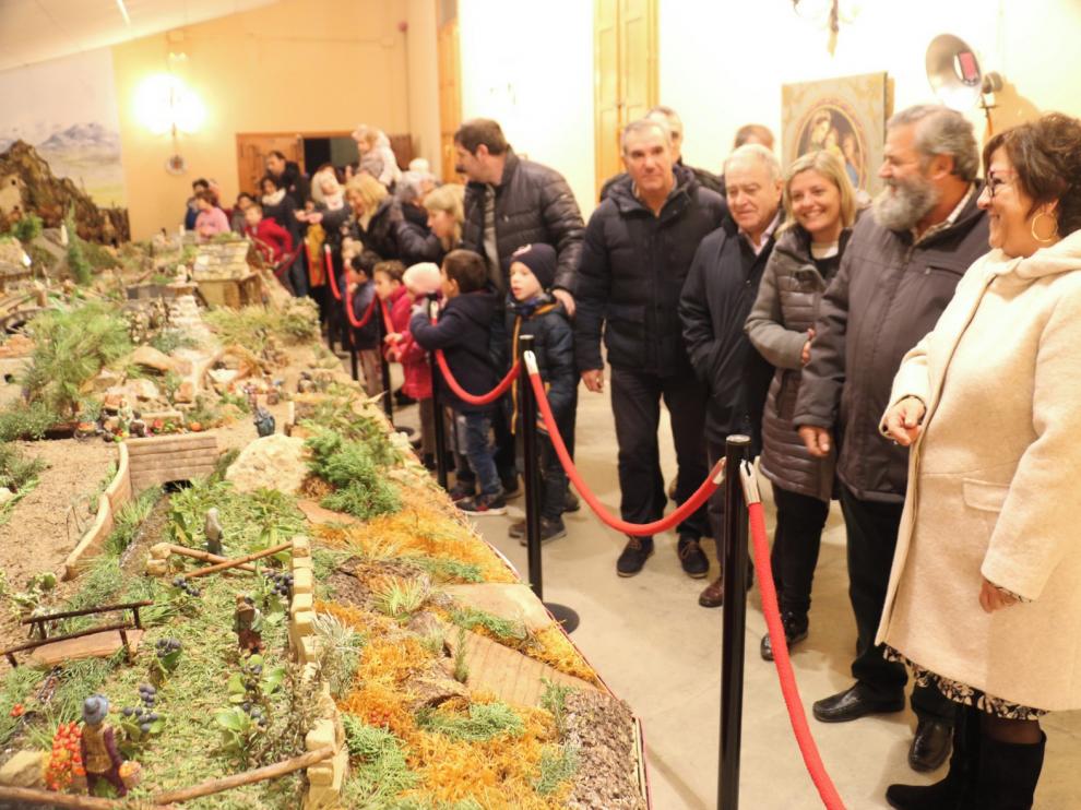 Pomar de Cinca inaugura un Belén con 400 figuras