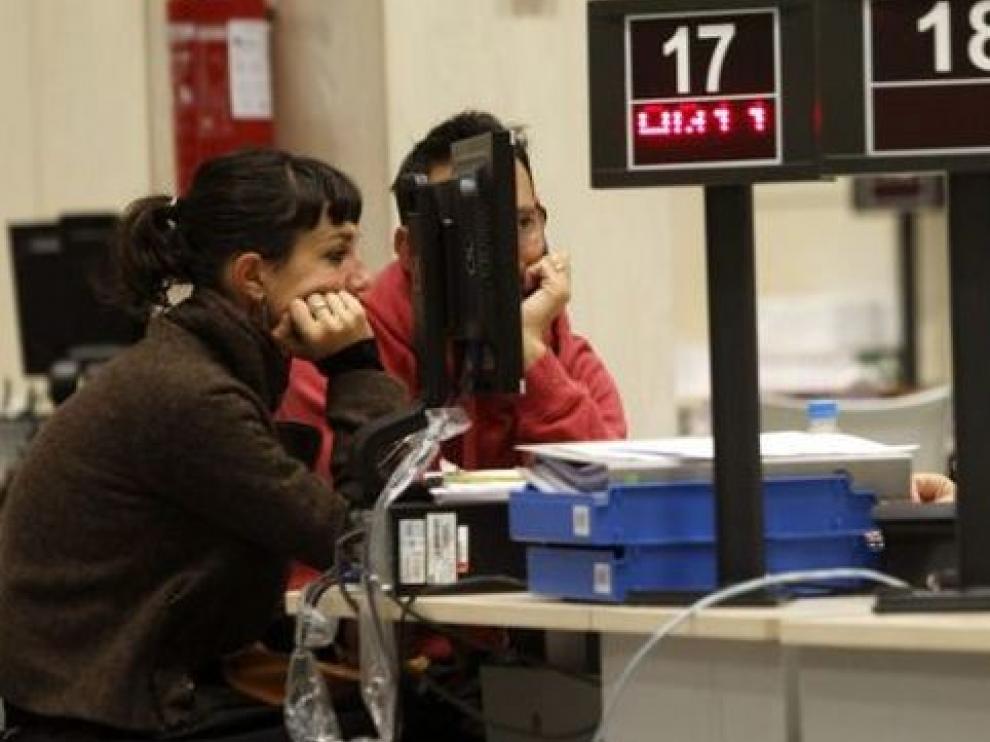 Aumento interanual del paro de noviembre en la ciudad de Huesca