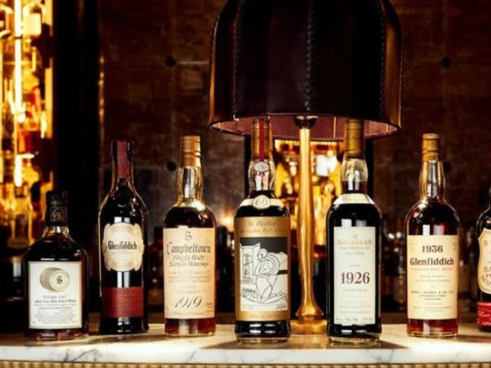 La mayor colección de whisky del mundo se subasta