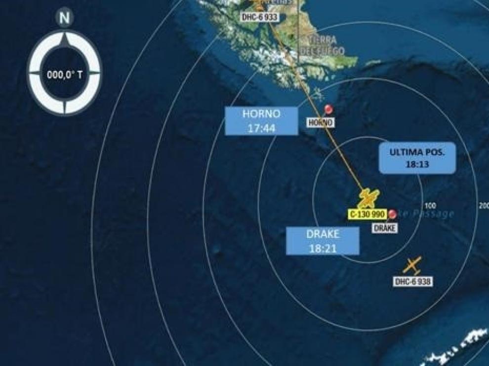 Desaparece un avión militar de Chile rumbo a la Antártida con 38 personas