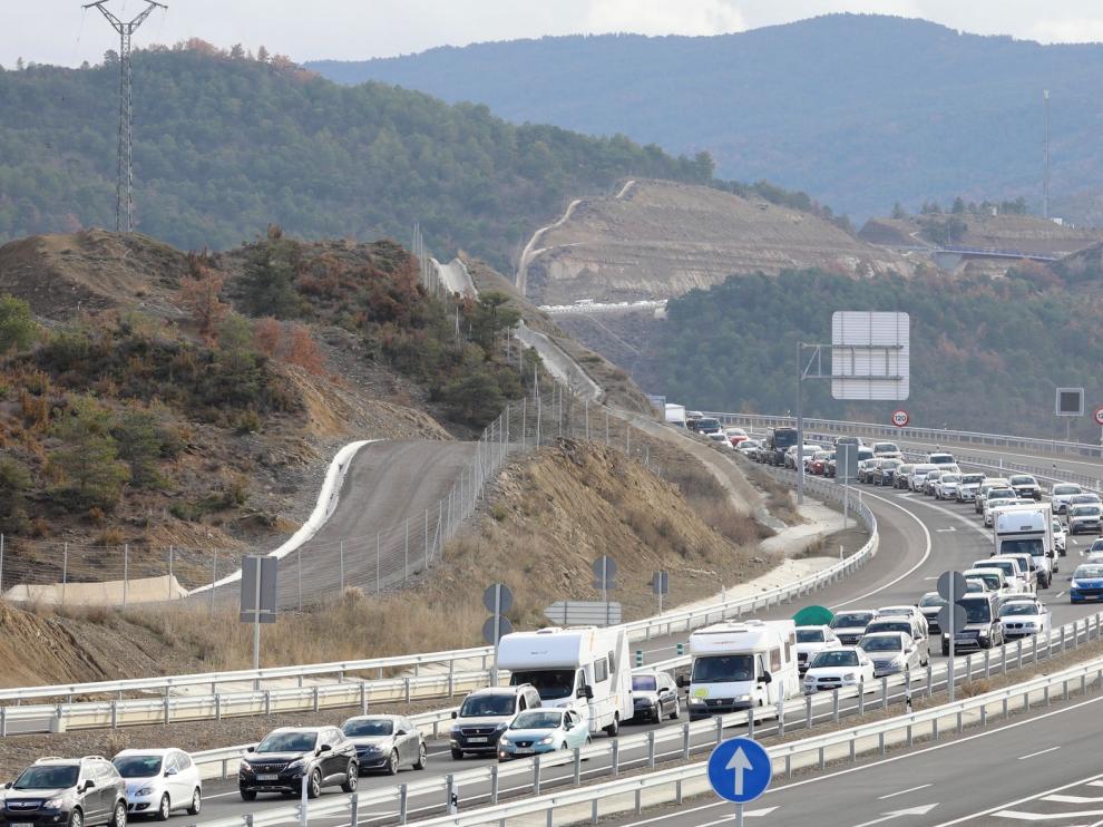 Exigen terminar de forma urgente los tramos pendientes de la autovía A-23 en Sabiñánigo y Jaca