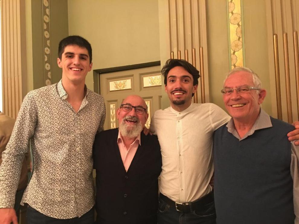Mario Revenga recibe el premio al mejor atleta promesa nacional