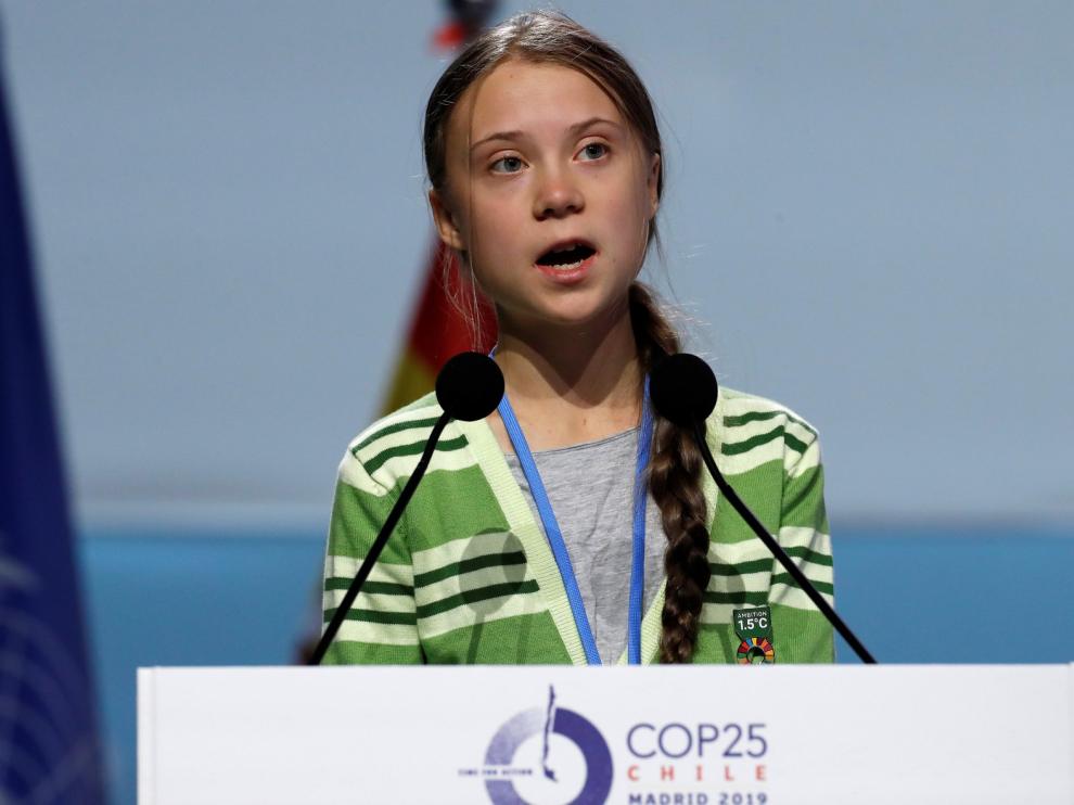 Greta Thunberg: "La esperanza no viene de los Gobiernos, sino de las personas"