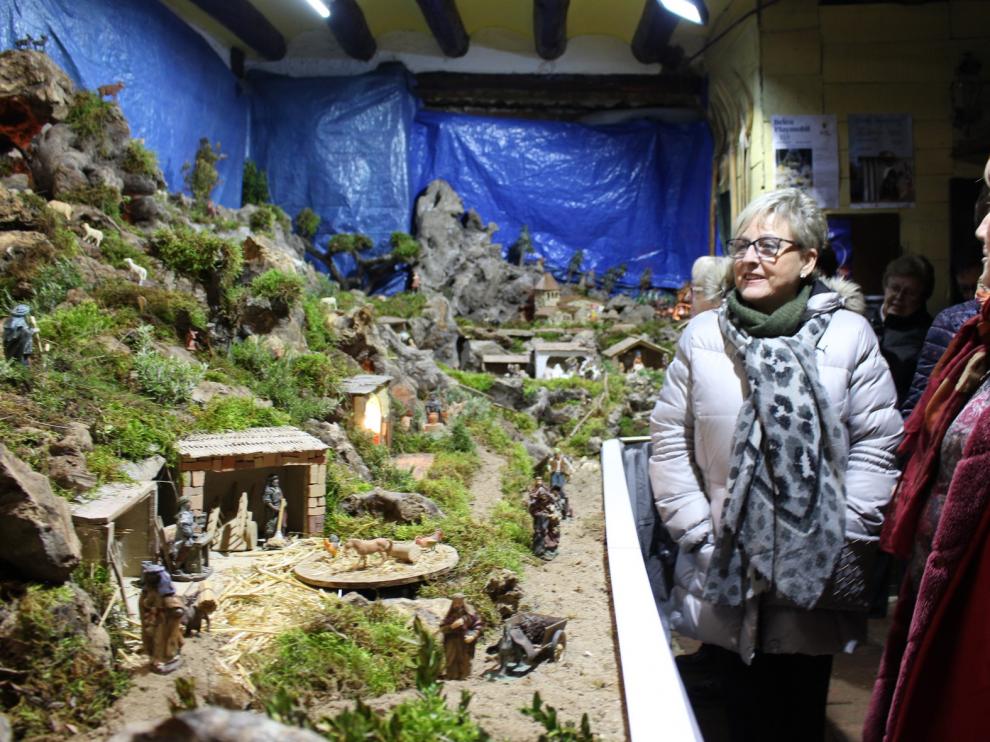 Tamarite aporta tres belenes a la Ruta de 2019, dos tradicionales y uno de viruta de madera tintada