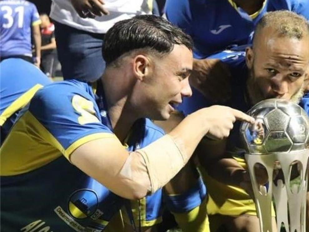 Pablo Gállego, campeón de Copa de Nicaragua con el Managua