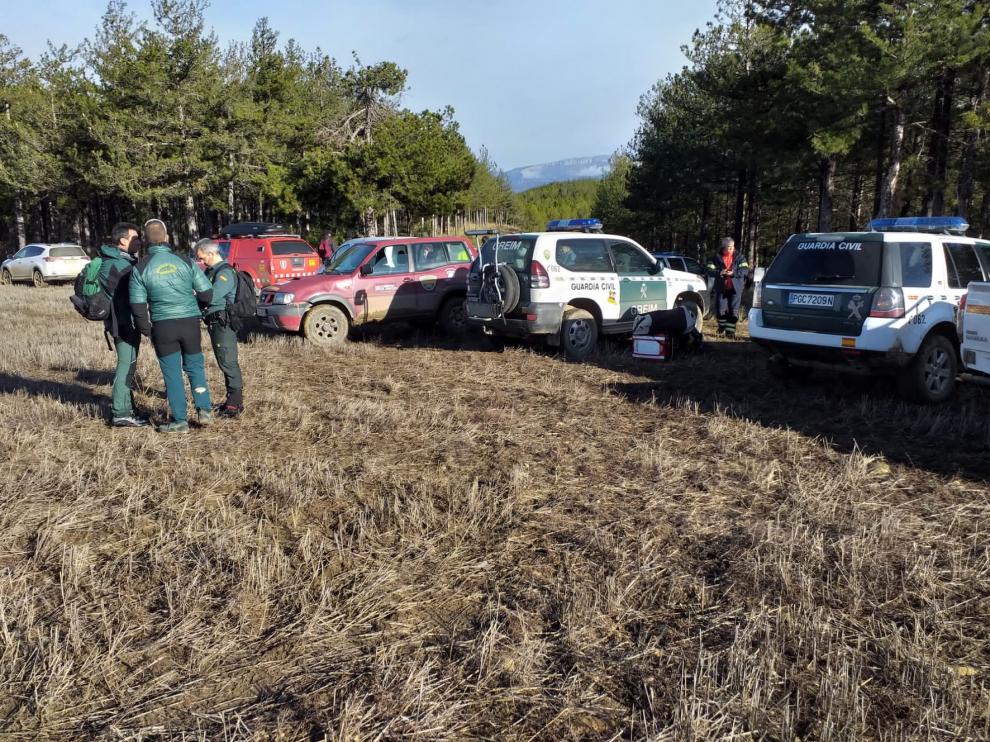 La búsqueda del setero desaparecido en Viacamp se intensifica en las zonas de difícil acceso