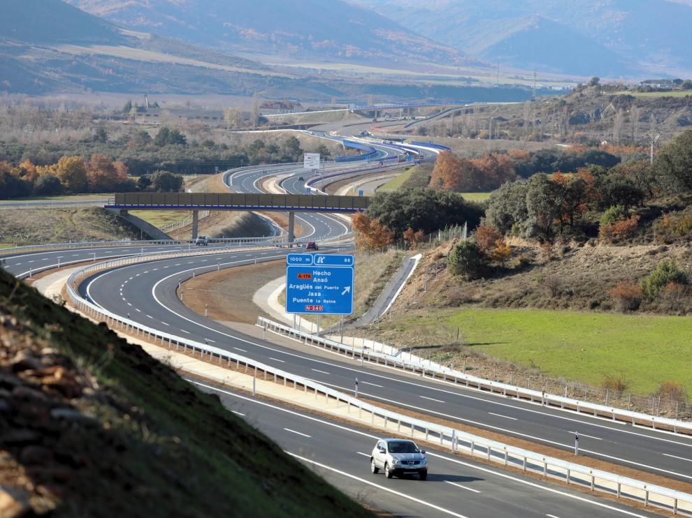 El año 2019 deja 31 nuevos kilómetros de autovías y otros 60 pendientes en la provincia de Huesca