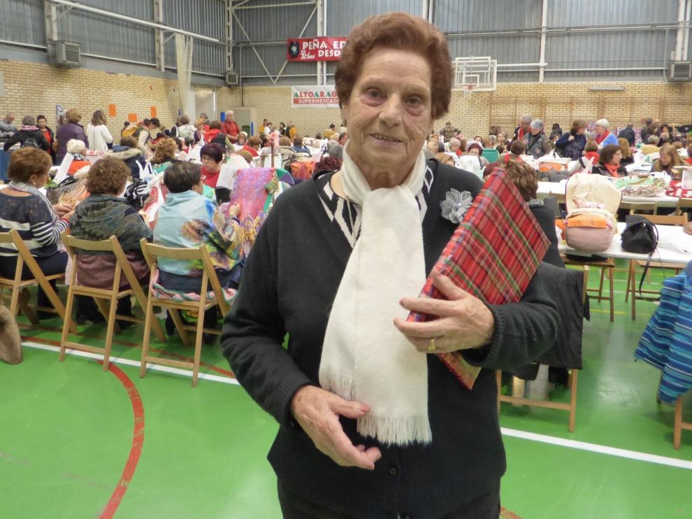 Ángeles Ramón: "Aprendí con 77 años sin haber visto un bolillo, pero le fui cogiendo gusto"