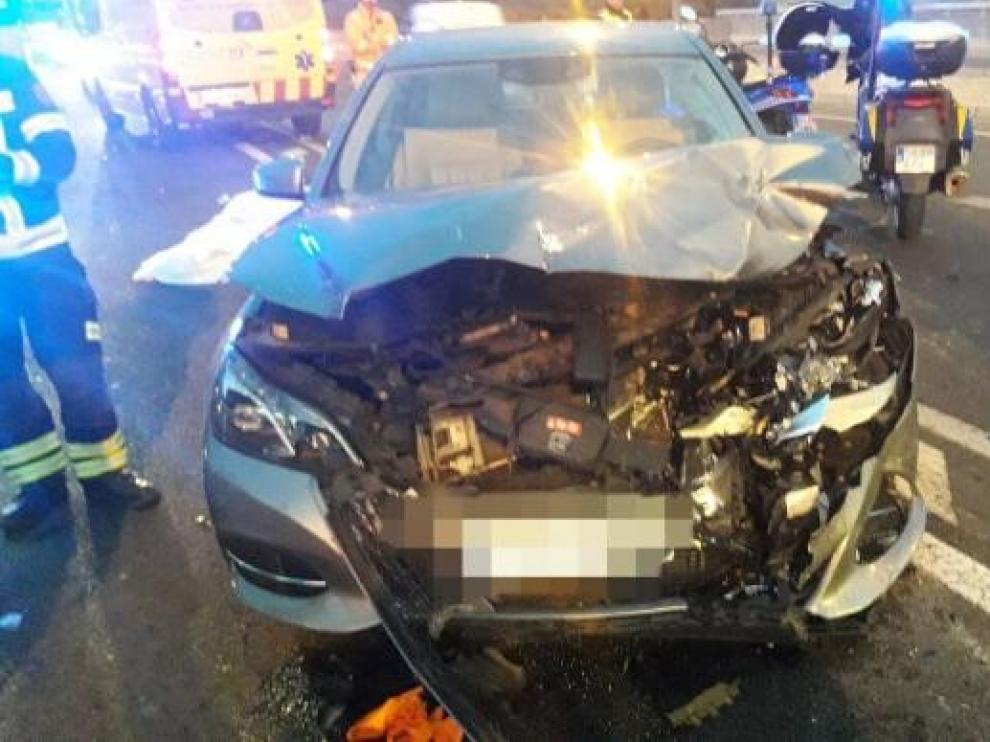 Detenido un conductor por un accidente múltiple con un muerto en Alicante