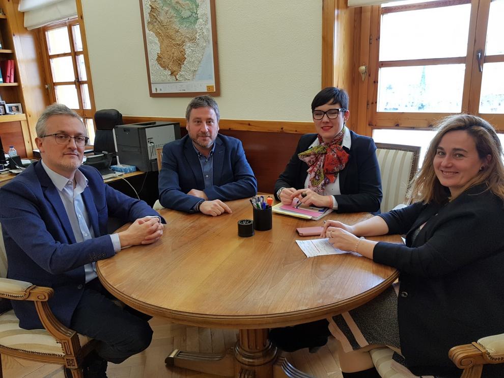 El Gobierno de Aragón y el Ayuntamiento de Jaca trabajarán de forma conjunta en materia de vivienda