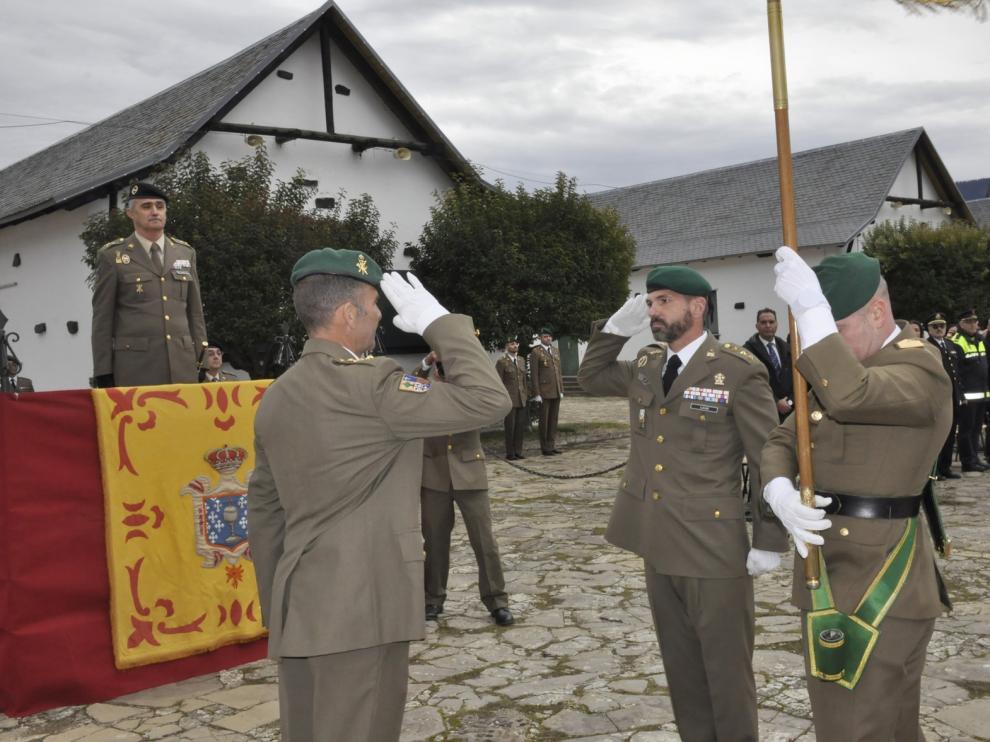 Francisco Javier Lucas de Soto, nuevo jefe del Galicia 64 de Jaca