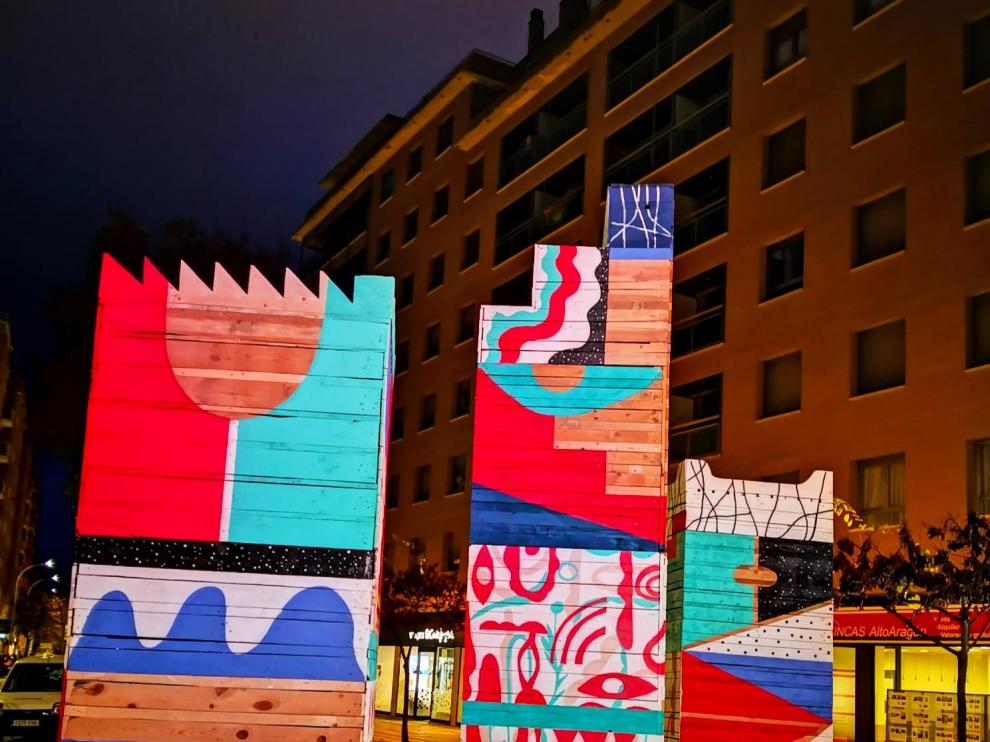 Huesca ofrece una nueva mirada a la Navidad con un árbol de los sentidos