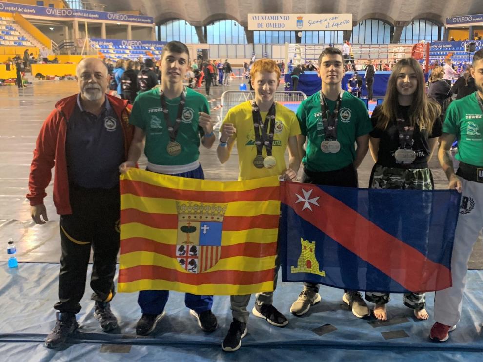 Diez medallas altoaragonesas en el Ciudad de Oviedo