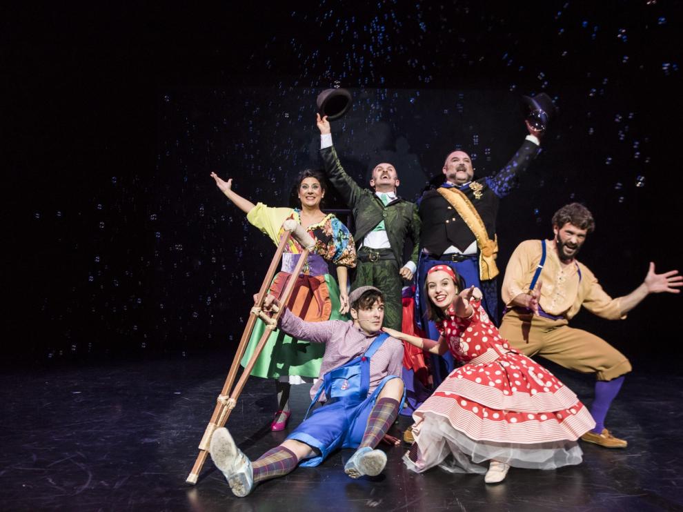 El musical de 'El flautista del Hamelin' sube a escena en las navidades de Monzón