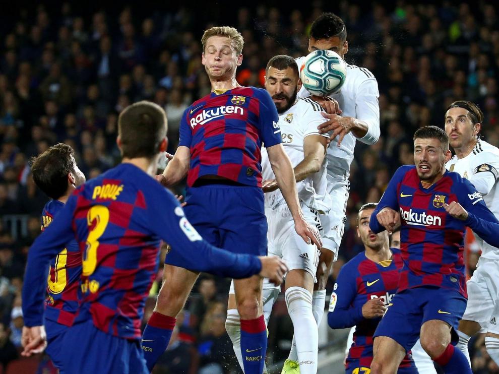 Barcelona y Real Madrid empatan en un clásico poco vistoso