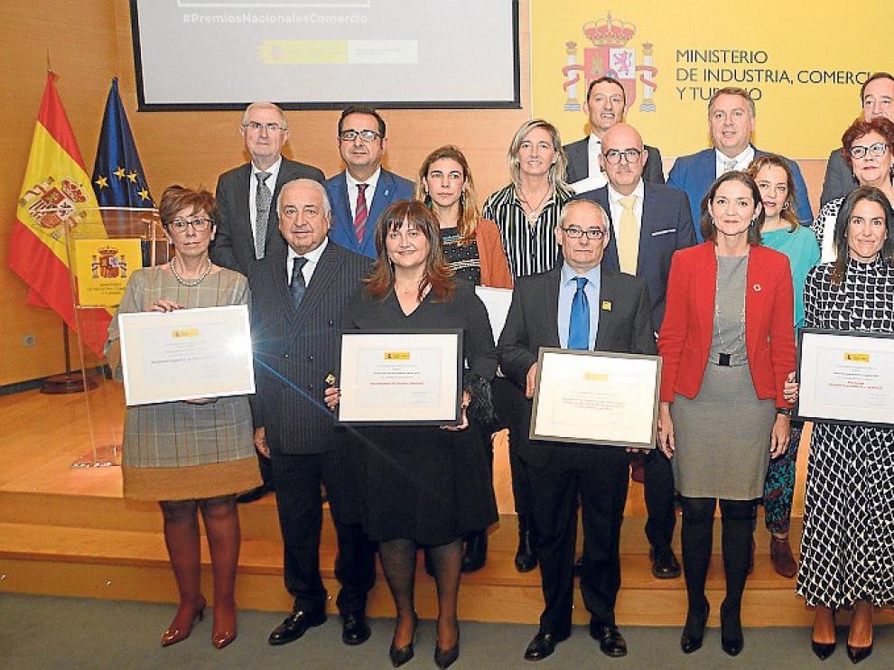 La Asociación de Comerciantes de Huesca recibe un Premio Nacional 2019