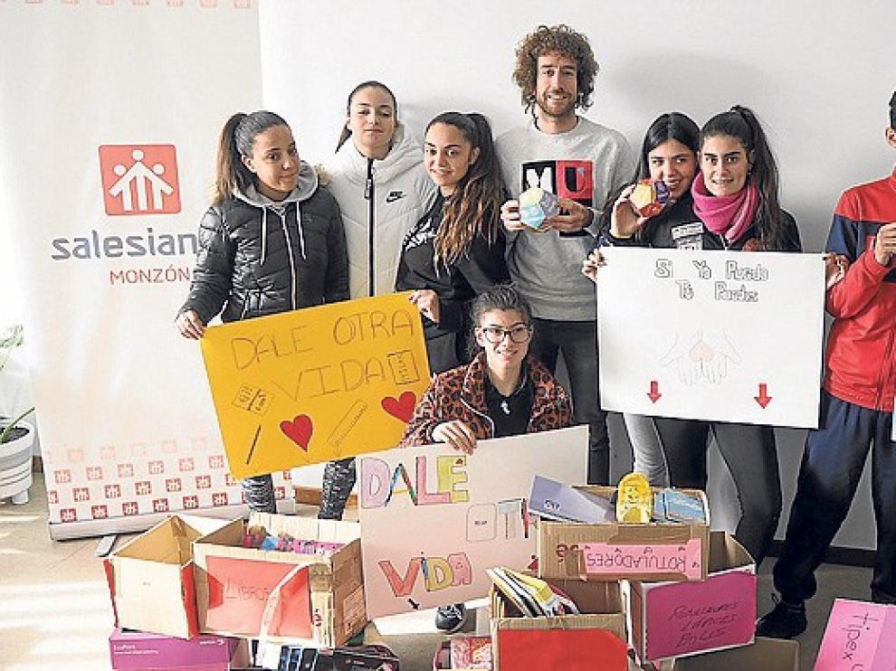 El proyecto "Dale otra vida" recoge 90 kilos de material escolar en dos semanas