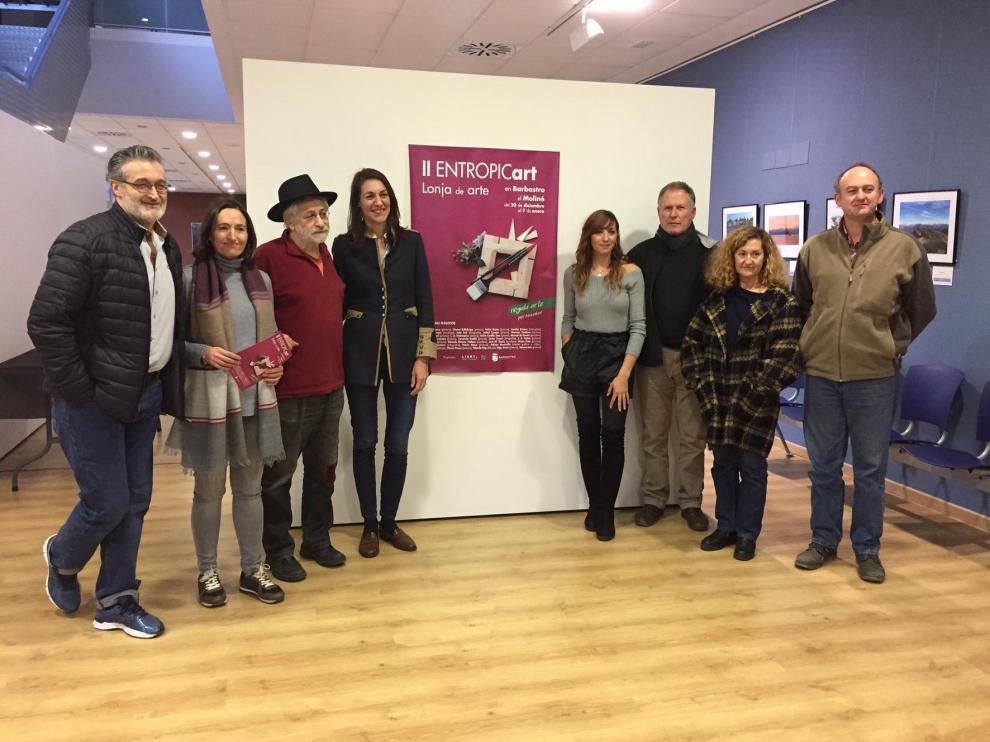 La II Entropicart Lonja de Arte reúne a casi 30 artistas