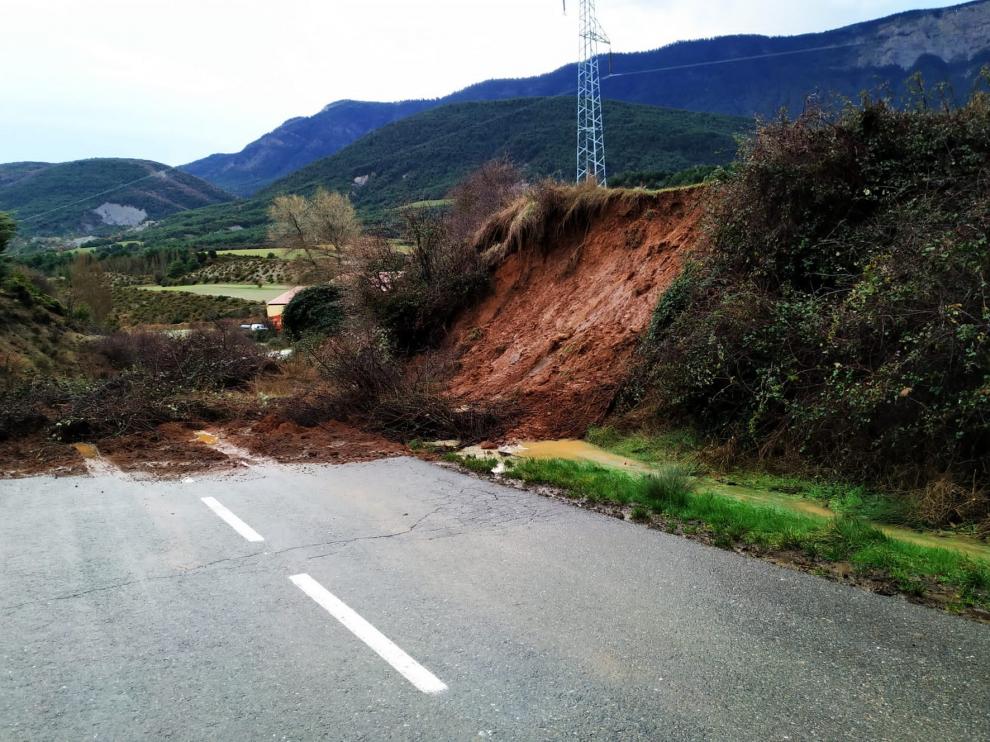 Se restablece la normalidad en las carreteras de las comarcas de Jacetania y Alto Gállego