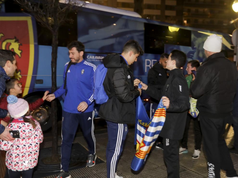 El Real Zaragoza ya está en Huesca